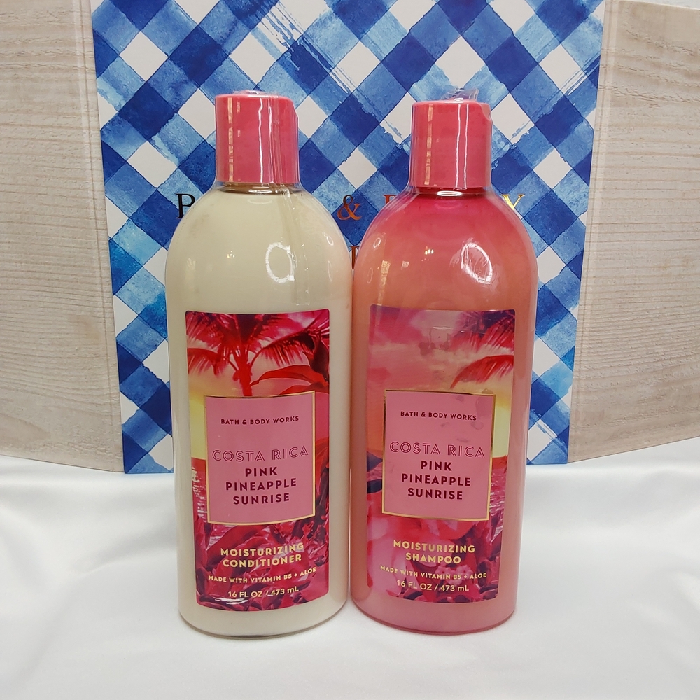 Bath & Body Works Pink Pineapple Sunrise Shampoo and Conditioner Set - Picture 16 of 16